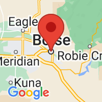 Map of Boise, ID US